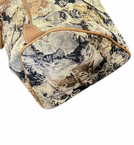 Nieuw π₯ Leonardo Weekendtas Cats 50Liter Limited Edition - Reistas - 50x30x30 - Duffelbag Poes Kittens π 5 Nieuw π₯ Leonardo Weekendtas Cats 50Liter Limited Edition - Reistas - 50x30x30 - Duffelbag Poes Kittens π - Afbeelding 3