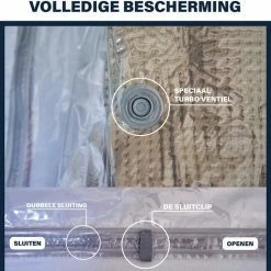 Beste recensies van 🔔 Luvego Vacuümzakken Voor Kleding En Dekbedden - 2 XL Vacuüm Opbergzakken 🎉 -Reisbagage-Reisaccessoires Winkel 550x601 8