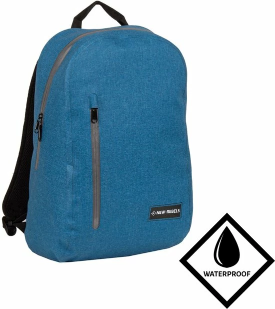 Beste Verkoop 🛒 New Rebels® Vepo - Rugtas - Blauw - Waterbestendig - 14 - 25L - 33x15x49cm - Rugzak / 🎒 Backpack 🥰 14 Beste Verkoop 🛒 New Rebels® Vepo - Rugtas - Blauw - Waterbestendig - 14 - 25L - 33x15x49cm - Rugzak / 🎒 Backpack 🥰 - Afbeelding 12