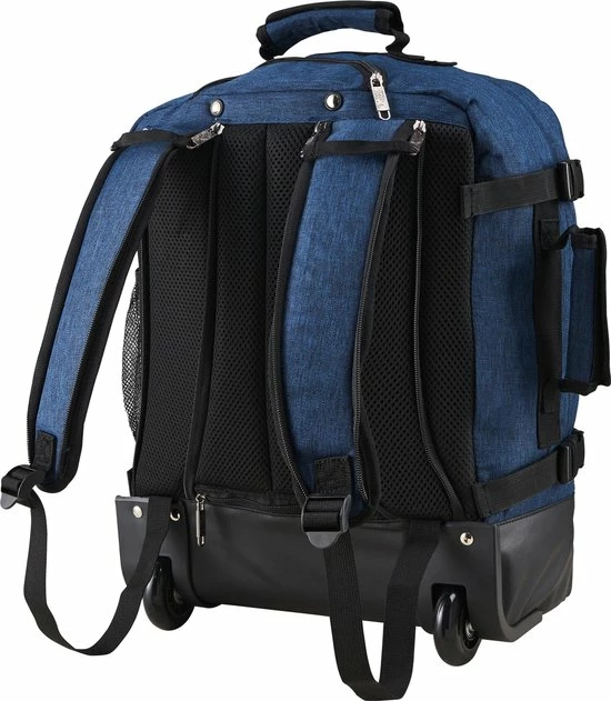 Nieuw π Cabin Max - CabinMax Rugzaktrolley - π Handbagage 30L - 45x36x20 Cm - Blauw π 7 Nieuw π Cabin Max - CabinMax Rugzaktrolley - π Handbagage 30L - 45x36x20 Cm - Blauw π - Afbeelding 5
