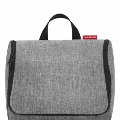 Goedkoop 🧨 Reisenthel Toiletbag XL Toilettas Ophangen - Maat XL - 4L - Twist Silver Grijs 🥰 -Reisbagage-Reisaccessoires Winkel 550x635 5