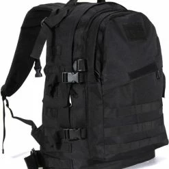 Coupon ❤️ Merkloos 🎒 Backpack - Militair Tactisch - Tactical 🎒 Backpack - Zwart - Wandelrugzak - Rugtas - Rugzak - 55 Liter 👏