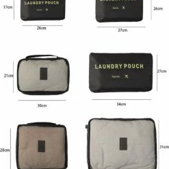 Beste recensies van 🌟 Travelistic Packing Cubes Set 6-delig - Organizer Voor Koffer En 🎒 Backpack - Zwart 😍 -Reisbagage-Reisaccessoires Winkel 550x643 2
