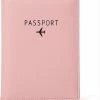 Beste Pirce 😍 Whoopdeals Paspoort Cover Roze & Pasjeshouder - Premium Quality! Paspoorthoes Paspoorthouder Paspoort Hoesje Mapje 🔔