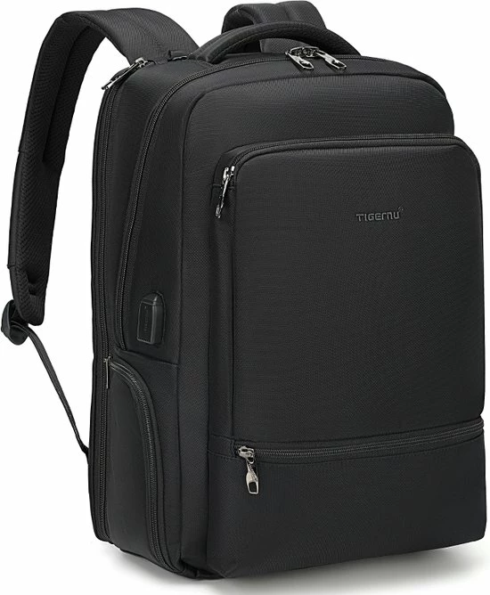 Flash-uitverkoop โญ Tigernu Pro Laptop Rugzak T/m 15,6 Inch –waterafstotend – Anti Diefstal – 27 Liter - Zwart - Inclusief Regenhoes En Cijferslot ๐ 6 Flash-uitverkoop โญ Tigernu Pro Laptop Rugzak T/m 15,6 Inch –waterafstotend – Anti Diefstal – 27 Liter - Zwart - Inclusief Regenhoes En Cijferslot ๐ - Afbeelding 4