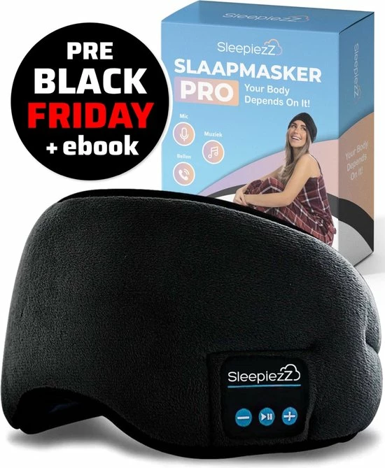 Top 10 ๐ SleepiezZ® Slaapmasker PRO - Bluetooth Speakers - Oogmasker Slaap - 100% Verduisterend - Zwart ๐ 3 Top 10 ๐ SleepiezZ® Slaapmasker PRO - Bluetooth Speakers - Oogmasker Slaap - 100% Verduisterend - Zwart ๐