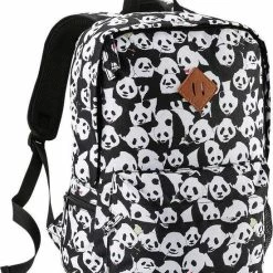 Korting ✨ Cabin Max CabinMax Rugzak - Rugtas - Schooltas - Panda - A4 Formaat - Lichtgewicht ✨