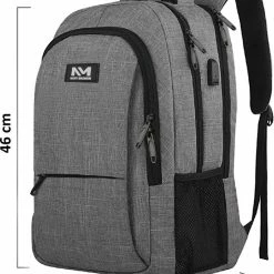 Nieuw โ Navy Madden Rugzak Met USB Poort 28L - Grijs - Luxe Laptop Rugtas 15.6 Inch Met Laptopvak - Heren - Dames - Jongens - Meisje - Waterafstotend - Rugzakken ๐ 23 Nieuw โ Navy Madden Rugzak Met USB Poort 28L - Grijs - Luxe Laptop Rugtas 15.6 Inch Met Laptopvak - Heren - Dames - Jongens - Meisje - Waterafstotend - Rugzakken ๐ -Reisbagage-Reisaccessoires Winkel 550x685 3