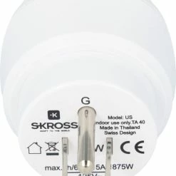 Kopen 🔔 Skross - Wereldstekker - Europa Naar VS - Input Voltage 100V - 250V 👏 -Reisbagage-Reisaccessoires Winkel 550x686 2