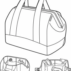 Beste Pirce 🎉 Reisenthel Allrounder M Reistas Sporttas - Maat M - 18L - Zwart 😍 -Reisbagage-Reisaccessoires Winkel 550x691