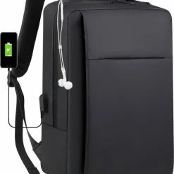 Beste recensies van ⭐ MIRI Laptoptas – 2-in-1 Rugtas / Schoudertas – Tot 15.6 Inch – Zwart – Anti-diefstal – Heren / Dames – USB Poort – Verstelbaar 🎉