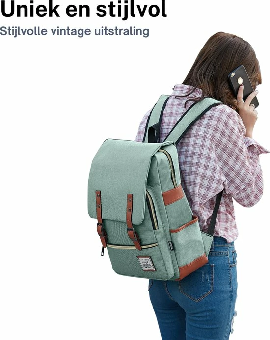 Promo ๐ฅ ZILOU® Rugtas - Rugzak - 20-35 Liter - 16" Laptopvak - School - Werk - Reizen - Groen ๐งจ 8 Promo ๐ฅ ZILOU® Rugtas - Rugzak - 20-35 Liter - 16" Laptopvak - School - Werk - Reizen - Groen ๐งจ - Afbeelding 6