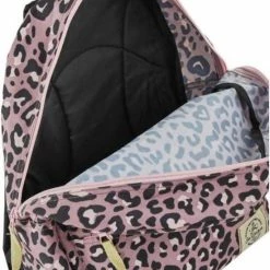 Hete verkoop 🌟 Milky Kiss Jungle Vibes - Rugzak - Schooltas Meisje - Roze - Panterprint 😉 -Reisbagage-Reisaccessoires Winkel 550x695