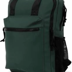 Uitgang 😀 Norlander PU Rugzak Met Laptopvak - Organizer - 30L - Groen 😉