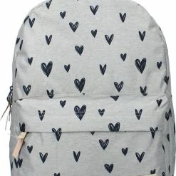 Beste recensies van ✨ Milky Kiss Clever 👧 Girls - Rugzak - Schooltas Meisje - Grijs - Hartjes 🎉