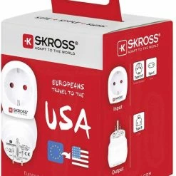 Kopen 🔔 Skross - Wereldstekker - Europa Naar VS - Input Voltage 100V - 250V 👏 -Reisbagage-Reisaccessoires Winkel 550x731 4