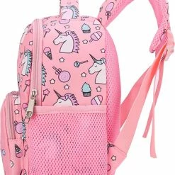 Korting 🎁 QY Unicorn Rugzak, Rugtas Eenhoorn – 5 Liter - Roze 👍 -Reisbagage-Reisaccessoires Winkel 550x733 21