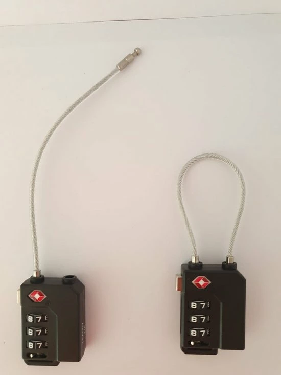 Groothandel β€οΈ Merkloos TSA Cijferslot 3 Cijferig - 2 Stuks - Koffersloten - Kofferslot - Bagageslot - Reisslot - Kabelslot - Hangslot - Bagageslotjes - π Backpackslot - Mulitfunctioneel - Zwart π 11 Groothandel β€οΈ Merkloos TSA Cijferslot 3 Cijferig - 2 Stuks - Koffersloten - Kofferslot - Bagageslot - Reisslot - Kabelslot - Hangslot - Bagageslotjes - π Backpackslot - Mulitfunctioneel - Zwart π - Afbeelding 9