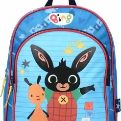 Nieuw ❤️ Bing Happy Face Rugzak - Blauw 🧨 -Reisbagage-Reisaccessoires Winkel 550x739 3