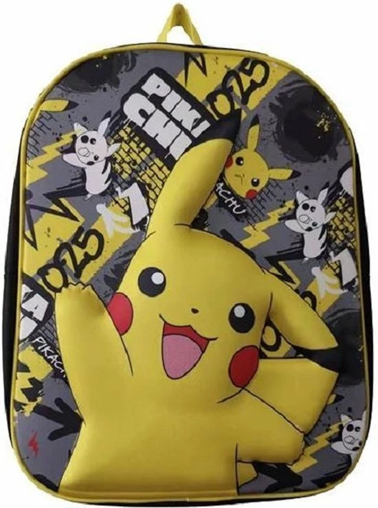 Beste Verkoop π― Pokémon - Rugzak - 3d - Pikachu 𧨠3 Beste Verkoop π― Pokémon - Rugzak - 3d - Pikachu π§¨