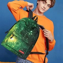 Goedkoopste 😀 VMCA Galaxy Rugzak Schooltas Tiener En Volwassenen Voor Meisjes En Jongens - 1 Potlood Tas - Groen ⭐ -Reisbagage-Reisaccessoires Winkel 550x749