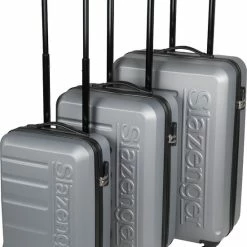 Top 10 🎉 Slazenger Kofferset 3-Delig - 👜 Handbagage Koffer - 4 Wielen - 360º Draaiend - Reiskoffers - Koffers - Lichtgewicht 👏