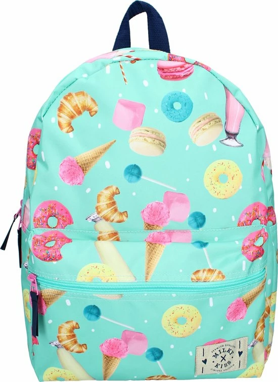 Gloednieuw ๐ Milky Kiss Stay Cute - Rugzak - Schooltas Meisje - Multi - Snoep ๐ 3 Gloednieuw ๐ Milky Kiss Stay Cute - Rugzak - Schooltas Meisje - Multi - Snoep ๐