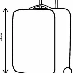 Hete verkoop 🧨 Decent Basic-Line 👜 Handbagage Trolley 53 Cm - Donkerblauw 👏 -Reisbagage-Reisaccessoires Winkel 550x757 1