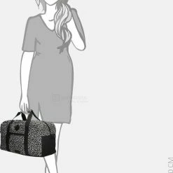 Uitgang 👍 Enrico Benetti Londen 46148 Reistas/sporttas - Olijfgroen Panter Print 🧨 -Reisbagage-Reisaccessoires Winkel 550x758 1