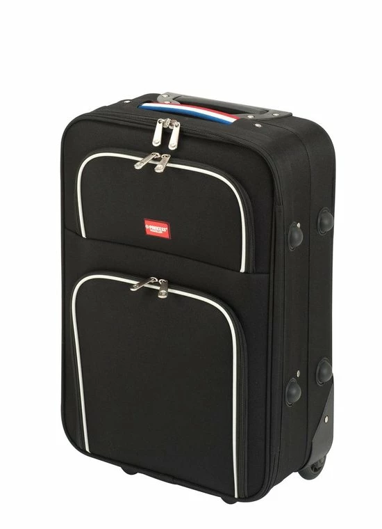 Gloednieuw ๐ Princess Traveller Barcelona - ๐ Handbagagekoffer - Zwart Met Dutch Design - S - 55cm ๐ 21 Gloednieuw ๐ Princess Traveller Barcelona - ๐ Handbagagekoffer - Zwart Met Dutch Design - S - 55cm ๐ - Afbeelding 19