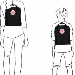 Uitgang 🥰 Fjallraven Fjällräven Kånken Mini Unisex Rugzak - Black 🔥 -Reisbagage-Reisaccessoires Winkel 550x767