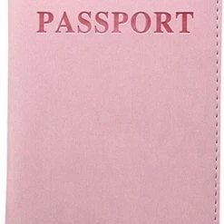 Beste Verkoop 😉 Merkloos (Licht) Roze Leren Paspoorthouder - Paspoort Hoesje - Cover - Mapje 😍