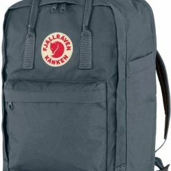 Uitgang 🌟 Fjallraven Fjällräven Kånken Laptop 17" Unisex Rugzak - Ochre ⭐ -Reisbagage-Reisaccessoires Winkel 550x769 1