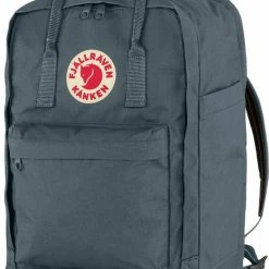 Uitgang 🎉 Fjallraven Fjällräven Kånken Laptop 17" Unisex Rugzak - Graphite 😉 -Reisbagage-Reisaccessoires Winkel 550x771 10