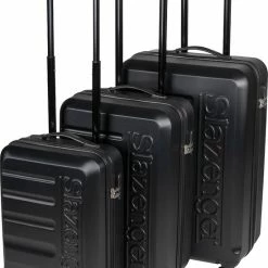 Beste recensies van 👍 Slazenger Kofferset 3-Delig - 👜 Handbagage Koffer - 4 Wielen - 360º Draaiend - Reiskoffers - Koffers - Lichtgewicht 🎁