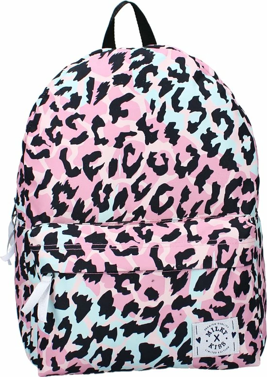 Hete verkoop π Milky Kiss Rise And Shine - Rugzak - Schooltas Meisje - Multi - Panterprint π 3 Hete verkoop π Milky Kiss Rise And Shine - Rugzak - Schooltas Meisje - Multi - Panterprint π