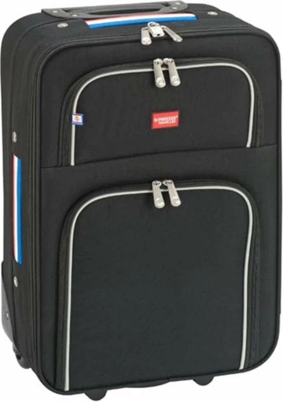 Gloednieuw ๐ Princess Traveller Barcelona - ๐ Handbagagekoffer - Zwart Met Dutch Design - S - 55cm ๐ 13 Gloednieuw ๐ Princess Traveller Barcelona - ๐ Handbagagekoffer - Zwart Met Dutch Design - S - 55cm ๐ - Afbeelding 11