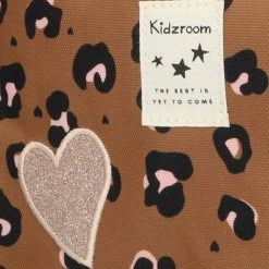Gloednieuw 😀 Kidzroom Attitude Rugzak - 6 T/m 12 Jaar - Bruin - Panterprint 🎉 -Reisbagage-Reisaccessoires Winkel 550x785 6