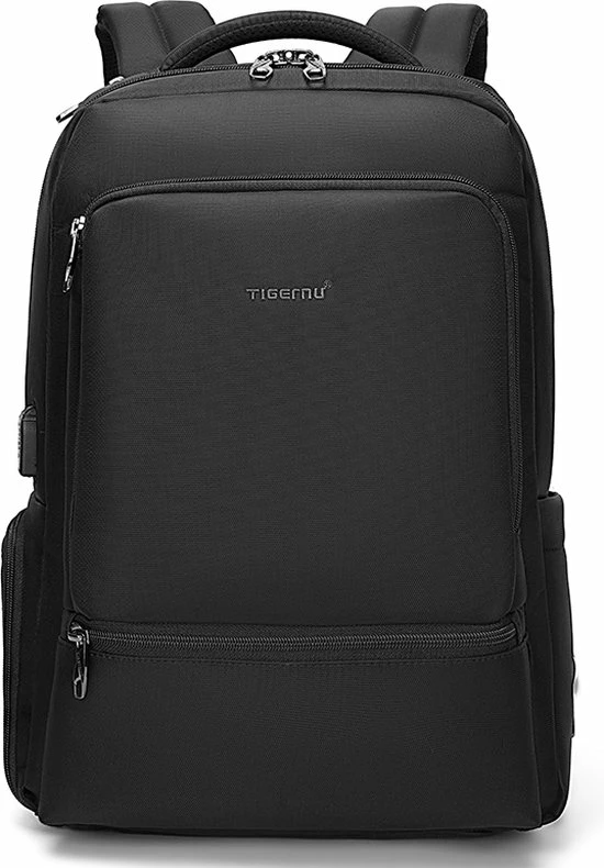 Flash-uitverkoop โญ Tigernu Pro Laptop Rugzak T/m 15,6 Inch –waterafstotend – Anti Diefstal – 27 Liter - Zwart - Inclusief Regenhoes En Cijferslot ๐ 5 Flash-uitverkoop โญ Tigernu Pro Laptop Rugzak T/m 15,6 Inch –waterafstotend – Anti Diefstal – 27 Liter - Zwart - Inclusief Regenhoes En Cijferslot ๐ - Afbeelding 3