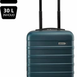 Flash-uitverkoop 😀 Cabin Max CabinMax 👜 Handbagage Koffer - Trolley 30L - Harde Reiskoffer - 45x36x20cm - Lichtgewicht - Groot Capaciteit - Endless Sea 🧨 -Reisbagage-Reisaccessoires Winkel 550x795 2