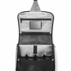Goedkoop 🧨 Reisenthel Toiletbag XL Toilettas Ophangen - Maat XL - 4L - Twist Silver Grijs 🥰 -Reisbagage-Reisaccessoires Winkel 550x798 3