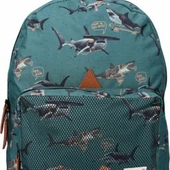 Uitgang 🎉 Skooter So Dangerous - Rugzak - Schooltas Jongen - Groen - Haai 🎁 -Reisbagage-Reisaccessoires Winkel 550x800 1