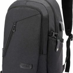 Korting 🎁 IGOODS Laptoprugzak - Reizen Anti-diefstal Zakelijke Rugzak - Tas Met USB-oplaadpoort - 14 T/m 15,6 Inch - Zwart 🔔 -Reisbagage-Reisaccessoires Winkel 550x805 3