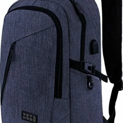 Promo ⌛ TRVLMORE Rugzak - 25 L - 15,6 Inch - Laptop Rugtas - Waterafstotend - Blauw 👍