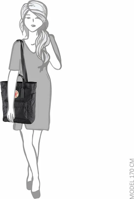 Hete verkoop ✔️ Fjallraven Fjällräven Kånken Totepack Unisex Rugzak - Black ❤️ 10 Hete verkoop ✔️ Fjallraven Fjällräven Kånken Totepack Unisex Rugzak - Black ❤️ - Afbeelding 8