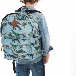 Begroting ❤️ Skooter Dino - Rugzak - Schooltas Jongen - Blauw - Dino 🧨 -Reisbagage-Reisaccessoires Winkel 550x820 11