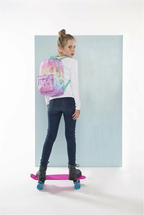 Beste deal ⭐ Milky Kiss Rainbows & Unicorns - Rugzak - Schooltas Meisje - Multi - Unicorn ✨ 13 Beste deal ⭐ Milky Kiss Rainbows & Unicorns - Rugzak - Schooltas Meisje - Multi - Unicorn ✨ - Afbeelding 11