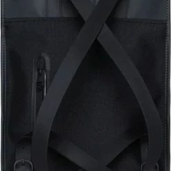 Nieuw 🥰 Rains Mini Rugzak 9 Liter - Zwart 😀 -Reisbagage-Reisaccessoires Winkel 550x824 11