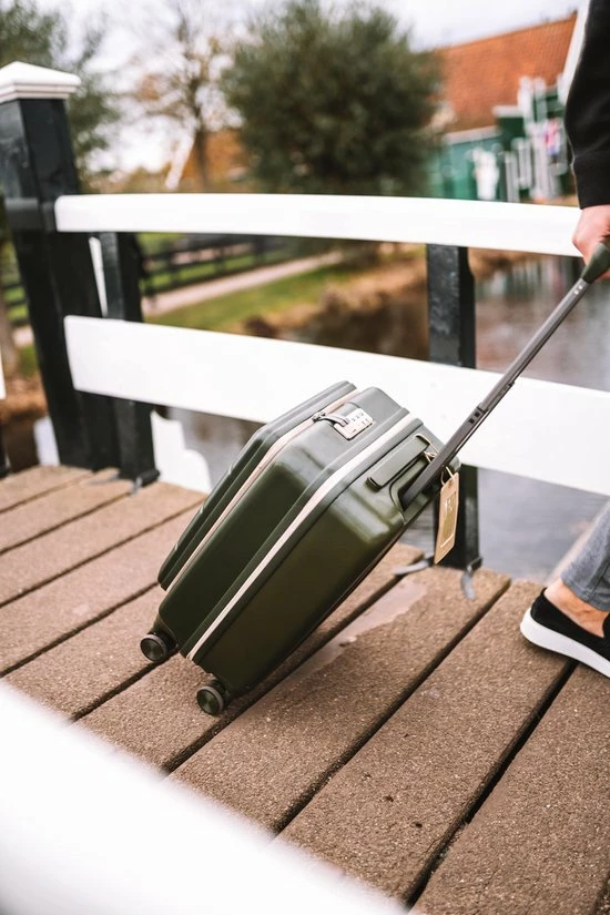 Begroting ๐ ONYX® ๐ Handbagage Koffer 35 L - Spinner Wielen - Lichtgewicht Trolley - Dubbel TSA Slot - Handig Voorvak - 55 Cm - Olive โค๏ธ 14 Begroting ๐ ONYX® ๐ Handbagage Koffer 35 L - Spinner Wielen - Lichtgewicht Trolley - Dubbel TSA Slot - Handig Voorvak - 55 Cm - Olive โค๏ธ - Afbeelding 12