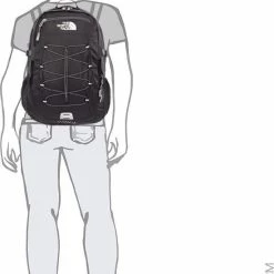 Korting ⭐ The North Face Borealis Classic Rugzak 29 Liter - Zwart ⌛ -Reisbagage-Reisaccessoires Winkel 550x829 3